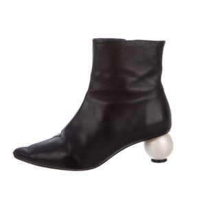 Mother of Pearl Roxy leather ankle boots IT 38